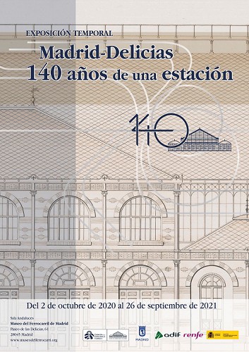 Exposición temporal ‘Madrid-Delicias.140 años de una estación’